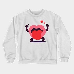 Five Senses - Happy Mouth Crewneck Sweatshirt